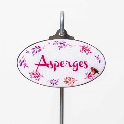 Asperges etiquette potager 1