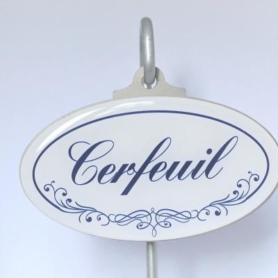 Etiquette a planter ecerf