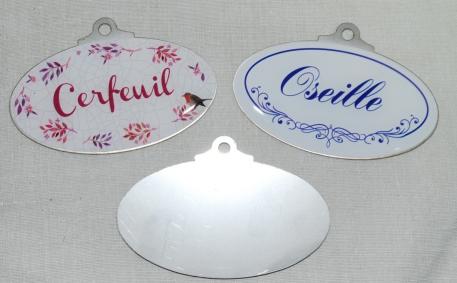Etiquettes de jardin