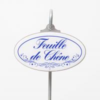 Feuille de chene etiquette pour le potager 1